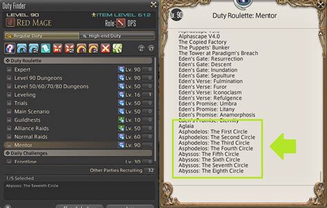 ff14 mentor roulette|ff14 mentor requirements.